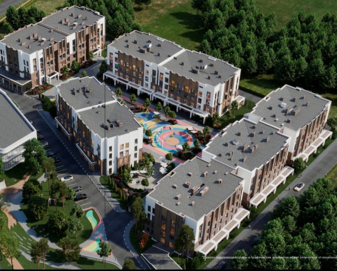Продажа, Элитка, 2 ком, 68.93 м2, этаж 3/4, ж/к ЖК Valencia (Урбан Виллы), Сост: Строящийся ПСО - фото 2