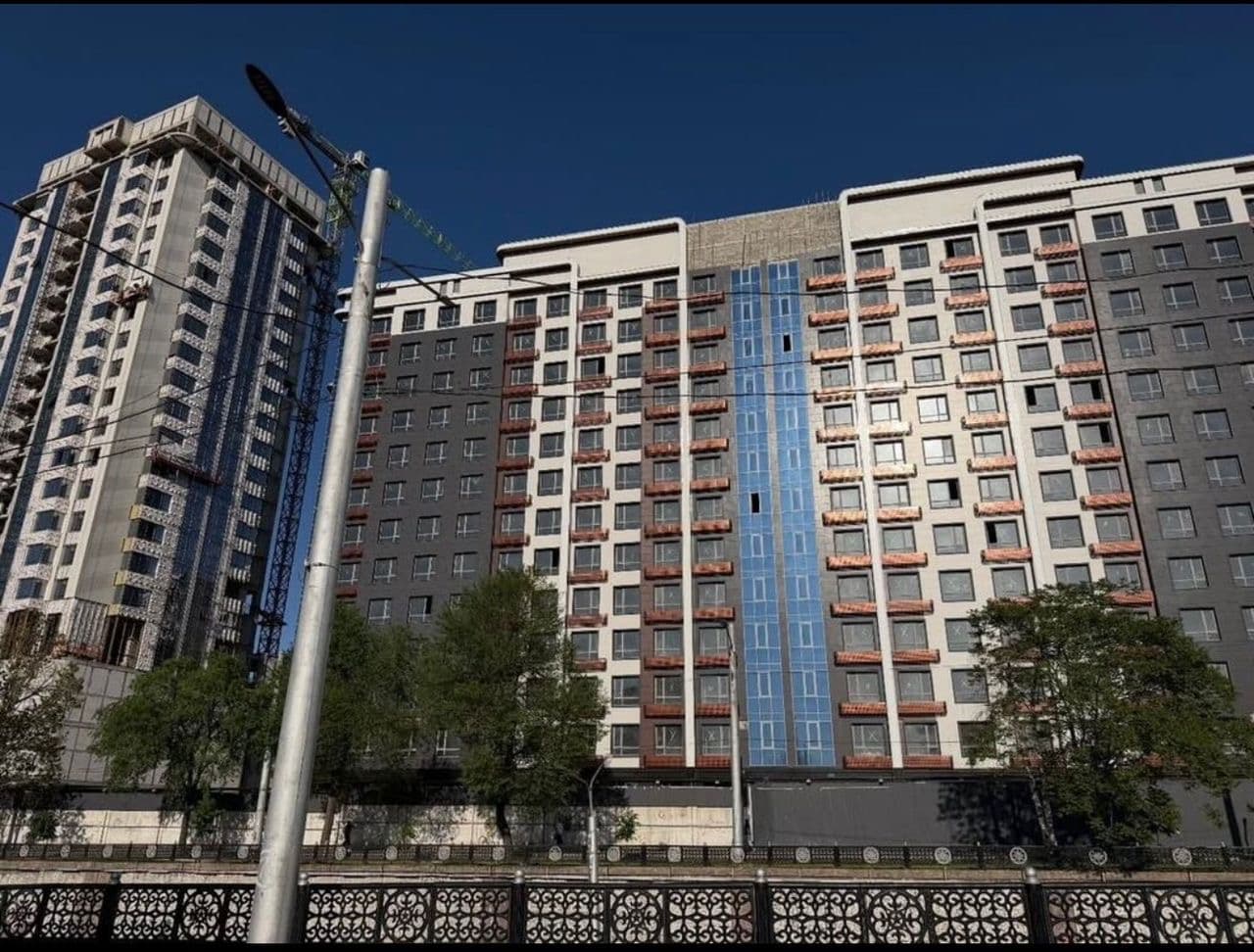 Продажа, Элитка, 2 ком, 76.64 м2, этаж 12/13, ж/к Асман Резиденс (Asman Residence), Сост: Строящийся ПСО - фото 1