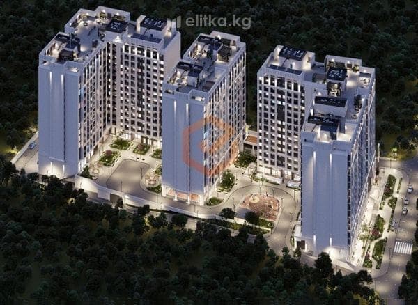 Продажа, Элитка, 1 ком, 52 м2, этаж 3/15, ж/к БАЙТАШ ГРУПП (Bai Tash Group), Сост: Строящийся ПСО - фото 1