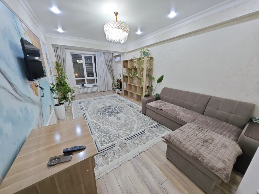 Элитка, 2 ком, 100 м2, этаж 3/12, ж/к Ак Марал-2 (Ak Maral-2), Сост: Евроремонт - фото 6