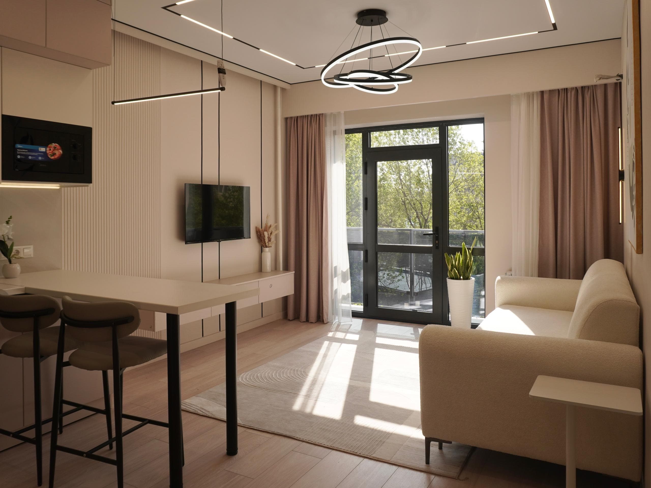 Продажа, Элитка, 2 ком, 49 м2, этаж 3/17, ж/к BROOKLYN, Сост: Евроремонт - фото 1