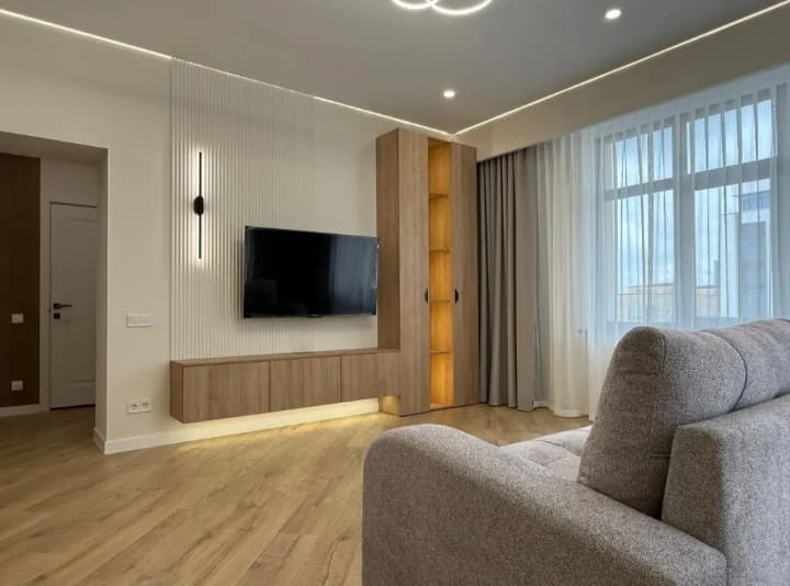 Элитка, 2 ком, 76 м2, этаж 9/14, ж/к ЖК Дует, Сост: Евроремонт - фото 3