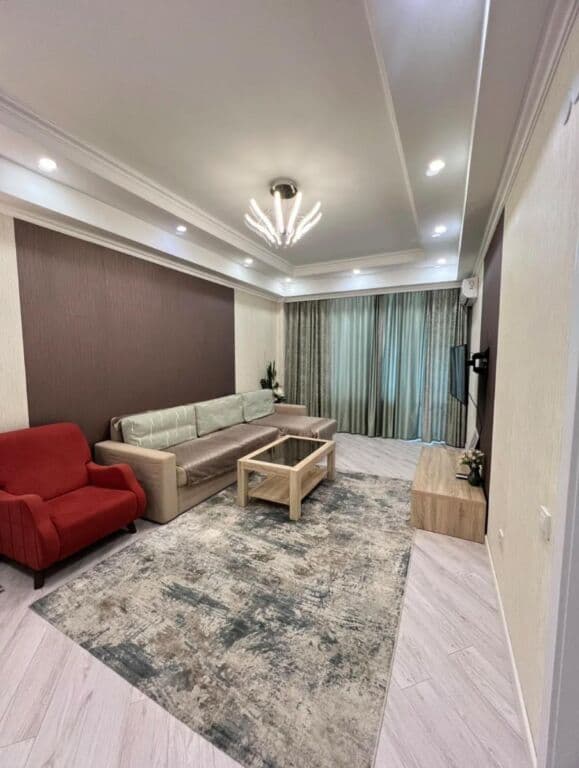 Элитка, 2 ком, 70 м2, этаж 4/11, ж/к Береке Резиденс (Bereke Residence), Сост: Евроремонт - фото 7