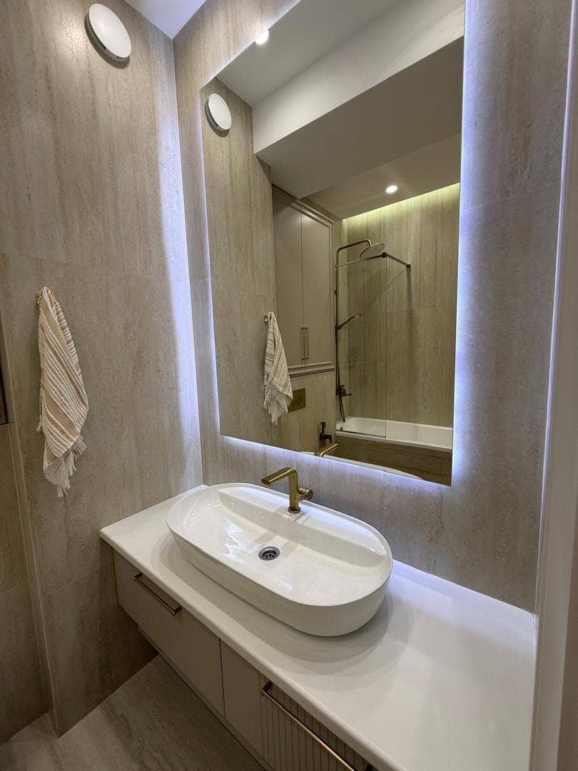 Элитка, 3 ком, 80 м2, этаж 8/14, ж/к Нью-Йорк сити (New York city), Сост: Евроремонт - фото 12