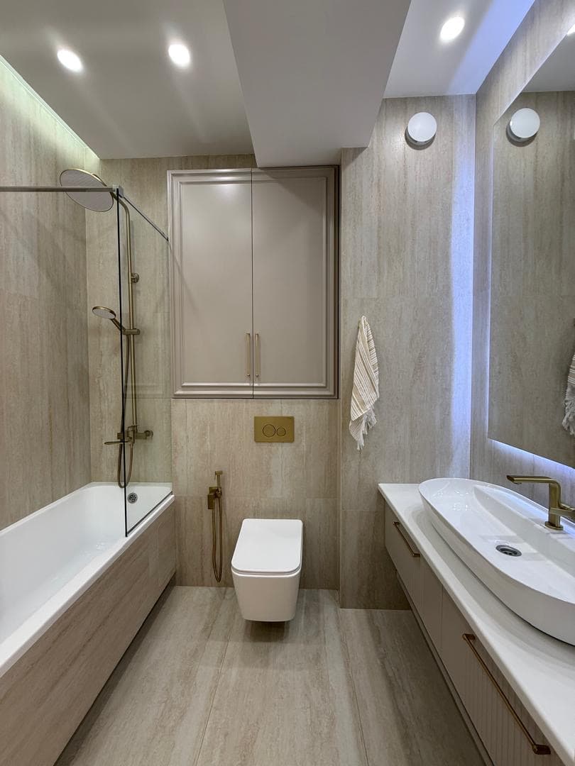 Элитка, 3 ком, 80 м2, этаж 8/14, ж/к Нью-Йорк сити (New York city), Сост: Евроремонт - фото 13