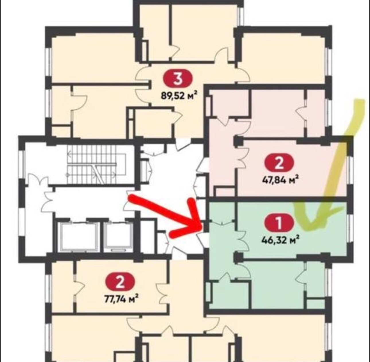 Продажа, Элитка, 1 ком, 46.32 м2, этаж 9/16, ж/к Tokyo (Токио), Сост: Сдан ПСО - фото 6