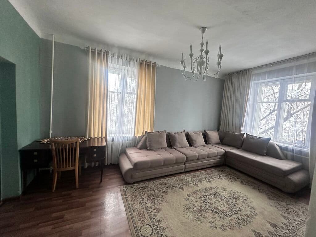 2 ком, Хрущёвка, 50 м2, этаж 3/3, Сост: Среднее - фото 1