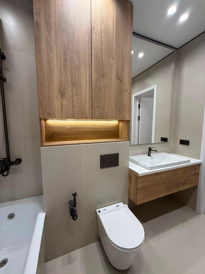 Элитка, 2 ком, 77 м2, этаж 12/13, ж/к Кап Строй Сити (Capstroy City), Сост: Евроремонт - фото 15