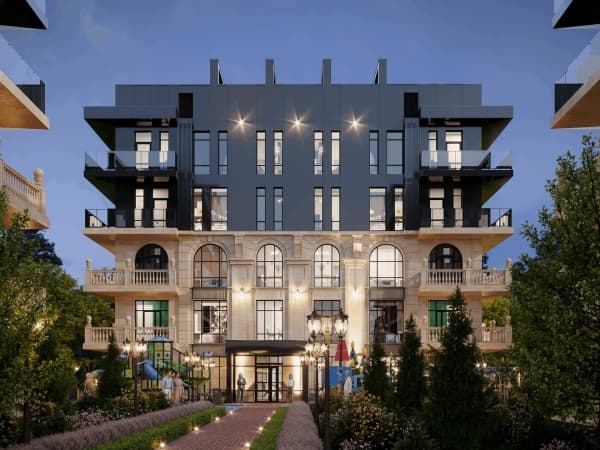 Элитка, 2 ком, 99 м2, этаж 2/5, ж/к Клубный Городок Four Seasons, Сост: Сдан ПСО - фото 4