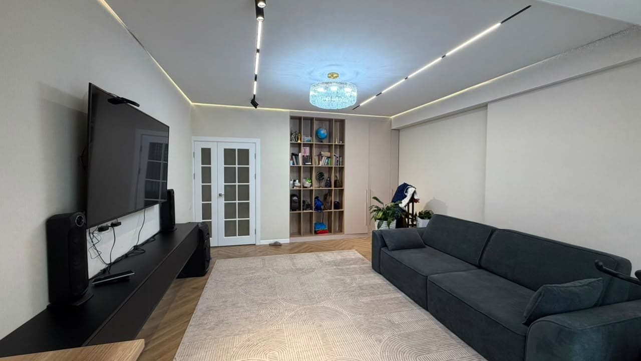 Продажа, Элитка, 2 ком, 75 м2, этаж 5/12, ж/к Алыкул, Сост: Евроремонт - фото 4