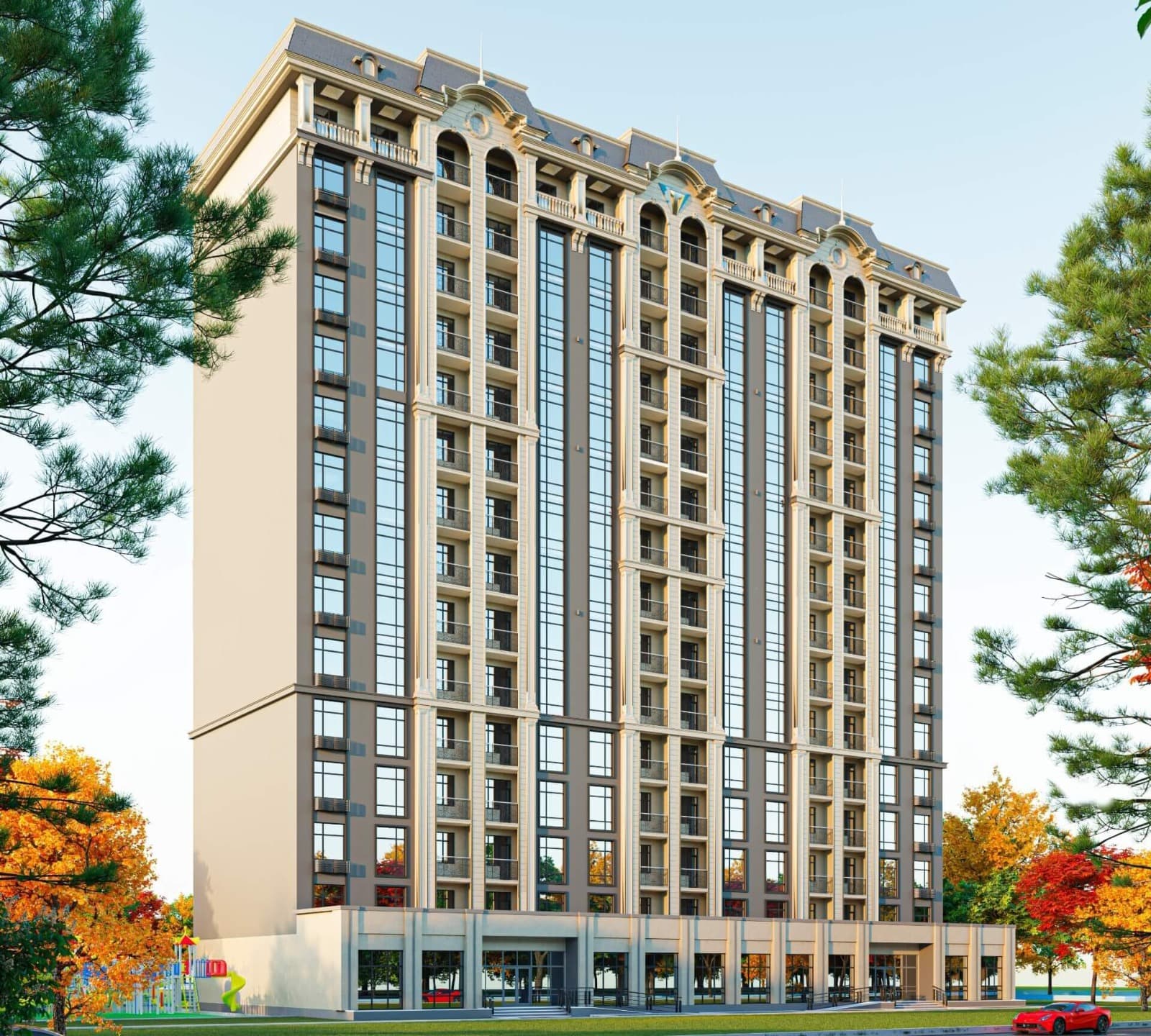 Продажа, Элитка, 1 ком, 51 м2, этаж 10/15, ж/к Асанбай Классик, Сост: Сдан ПСО - фото 1