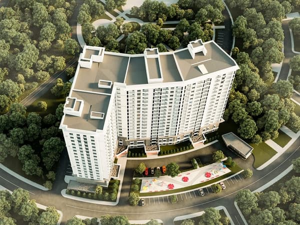 Продажа, Элитка, 2 ком, 83.5 м2, этаж 7/18, ж/к Turpan Tower, Сост: Строящийся ПСО - фото 1