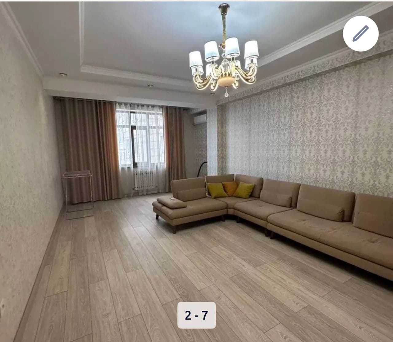 Элитка, 2 ком, 80 м2, этаж 7/10, ж/к Тихий Центр (Мед Акад), Сост: Евроремонт - фото 2