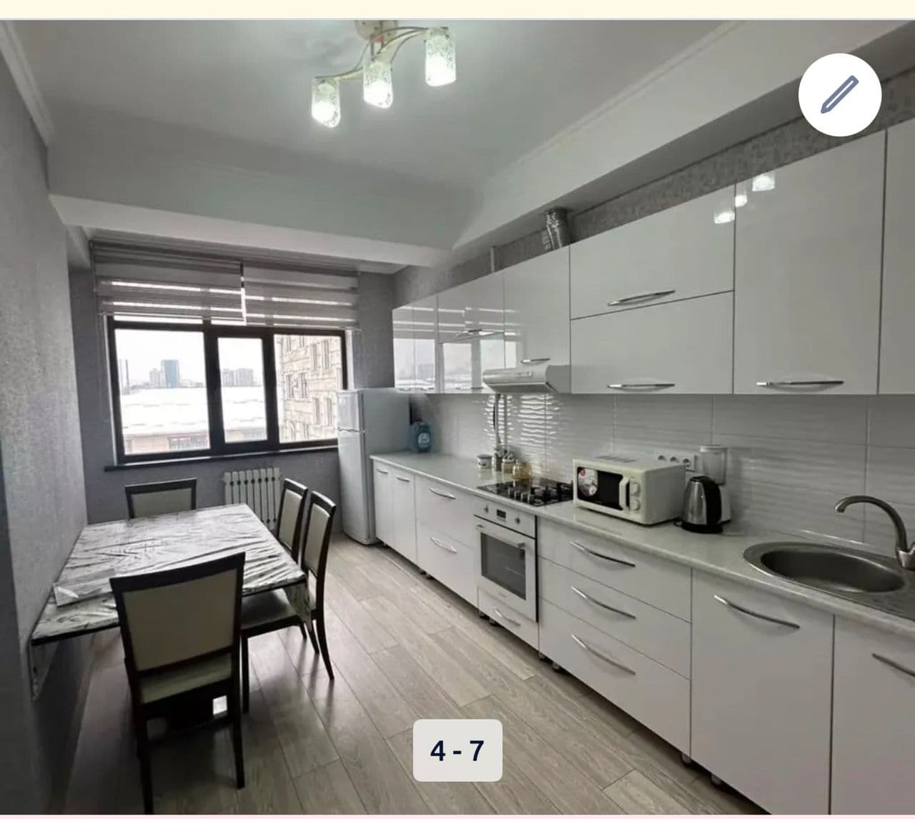 Элитка, 2 ком, 80 м2, этаж 7/10, ж/к Тихий Центр (Мед Акад), Сост: Евроремонт - фото 4