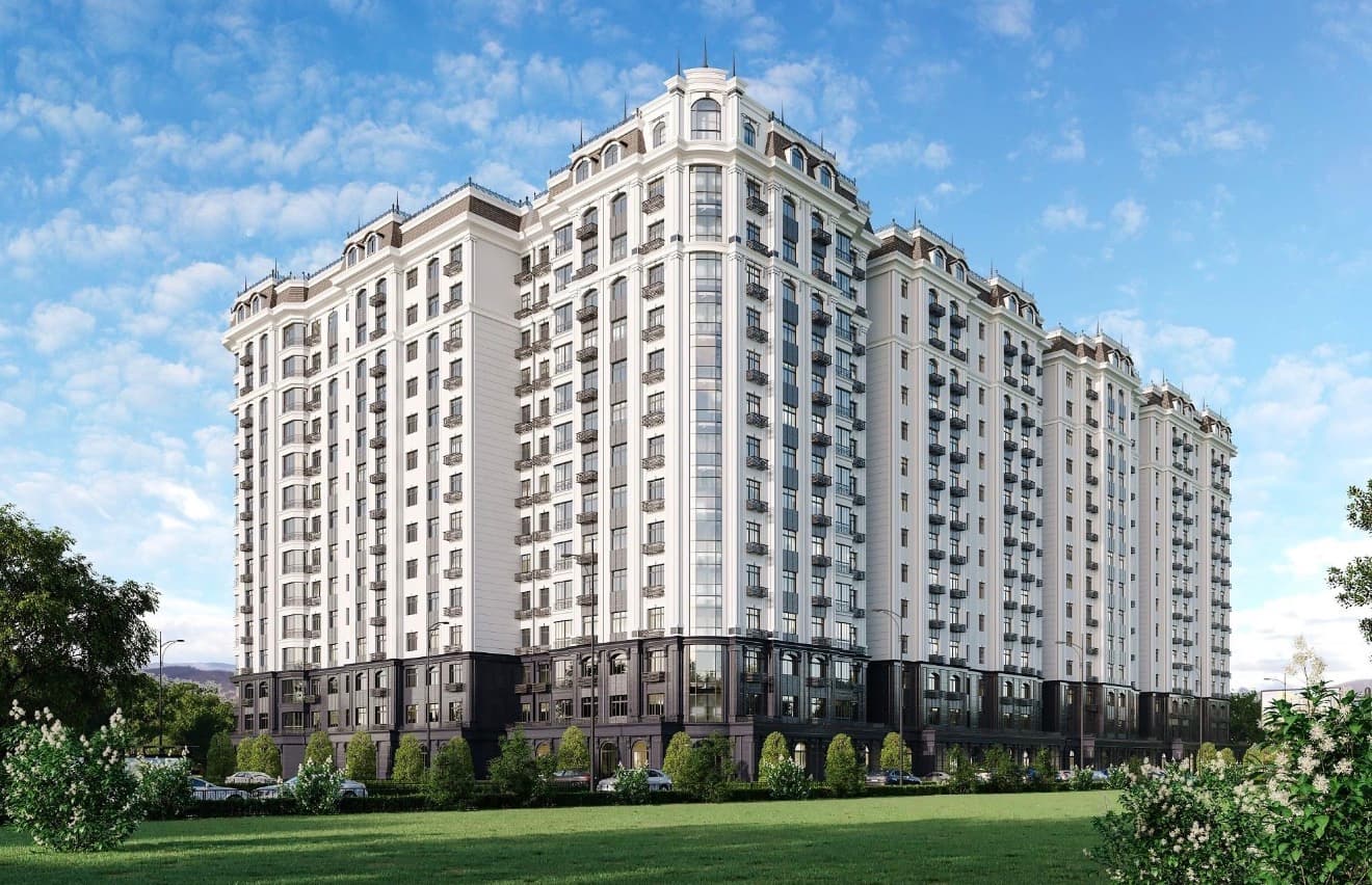 Элитка, 3 ком, 86.73 м2, этаж 14/14, ж/к ЖК Ала Тоо, Сост: Сдан ПСО - фото 1