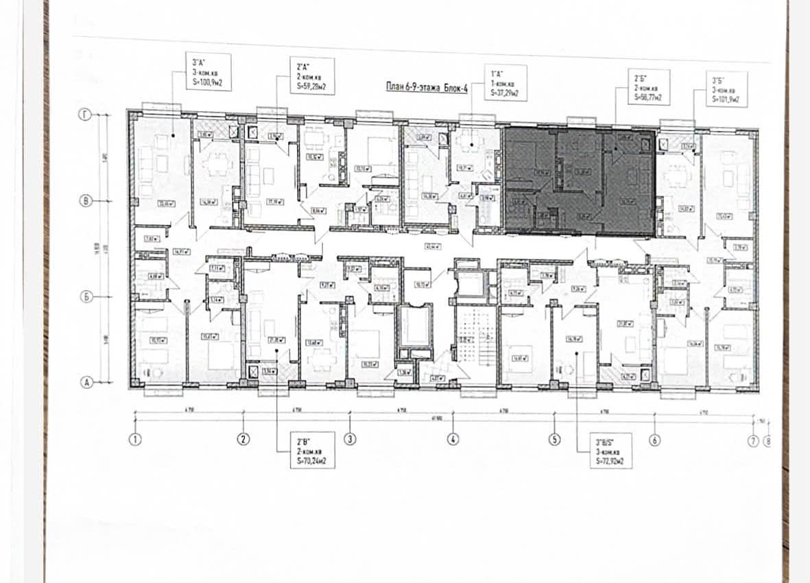 Продажа, Элитка, 2 ком, 59 м2, этаж 9/14, ж/к Нью-Йорк сити (New York city), Сост: Сдан ПСО - фото 3