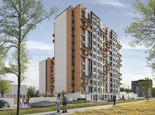 Элитка, 1 ком, 41 м2, этаж 8/10, Сост: Строящийся ПСО - фото 1