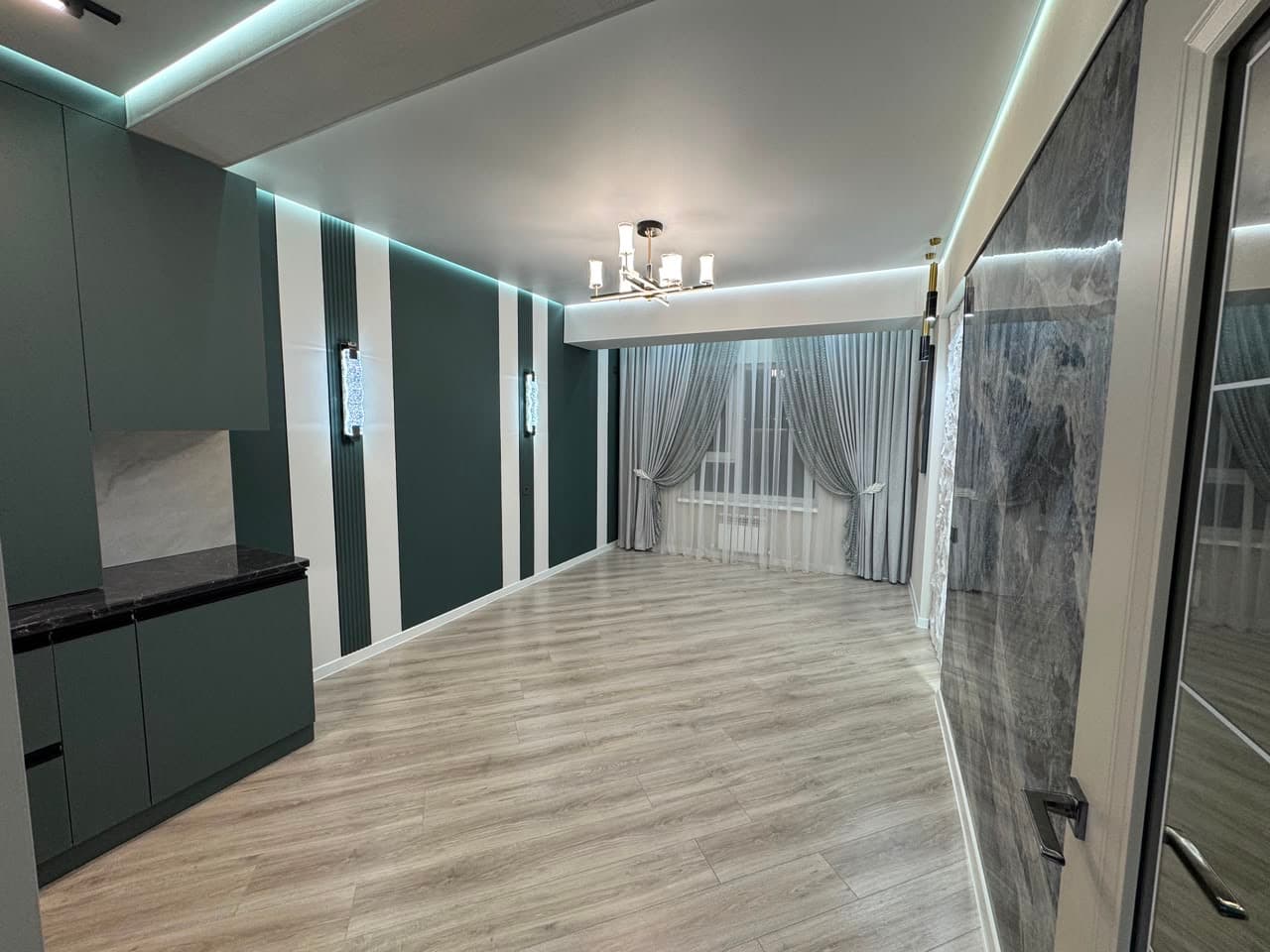 Продажа, Элитка, 2 ком, 45 м2, этаж 6/12, ж/к Esentai (Эсентай), Сост: Евроремонт - фото 9