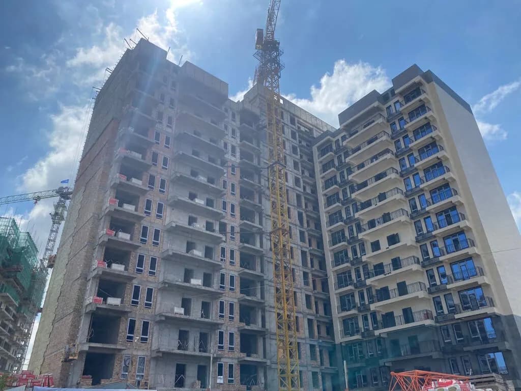 Элитка, 1 ком, 50 м2, этаж 3/15, ж/к Crystal Tower, Сост: Строящийся ПСО