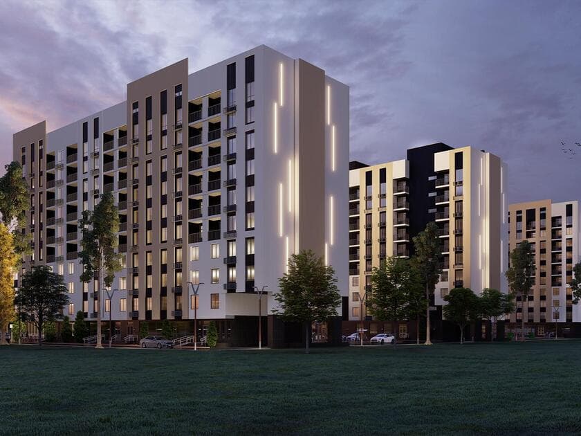 Продажа, Элитка, 1 ком, 42 м2, этаж 2/14, ж/к ЖК SEVEN, Сост: Строящийся ПСО - фото 1