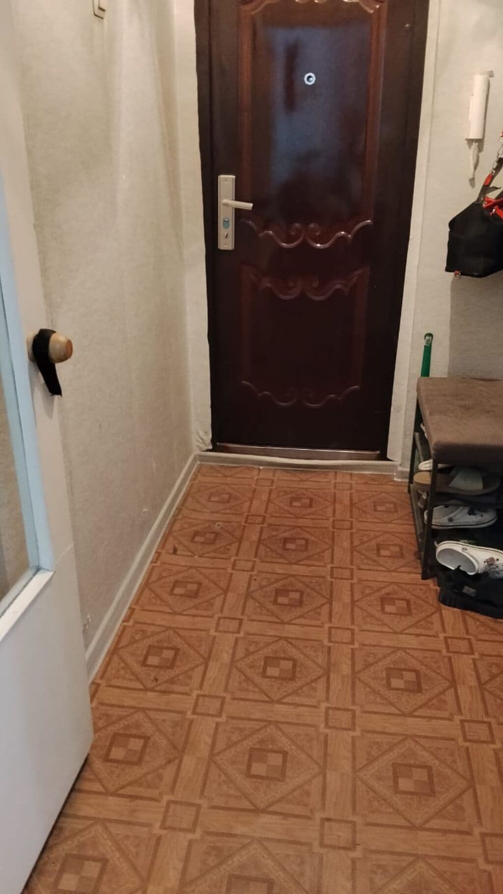 1 ком, 105 серия, 34 м2, этаж 2/4, Сост: Среднее