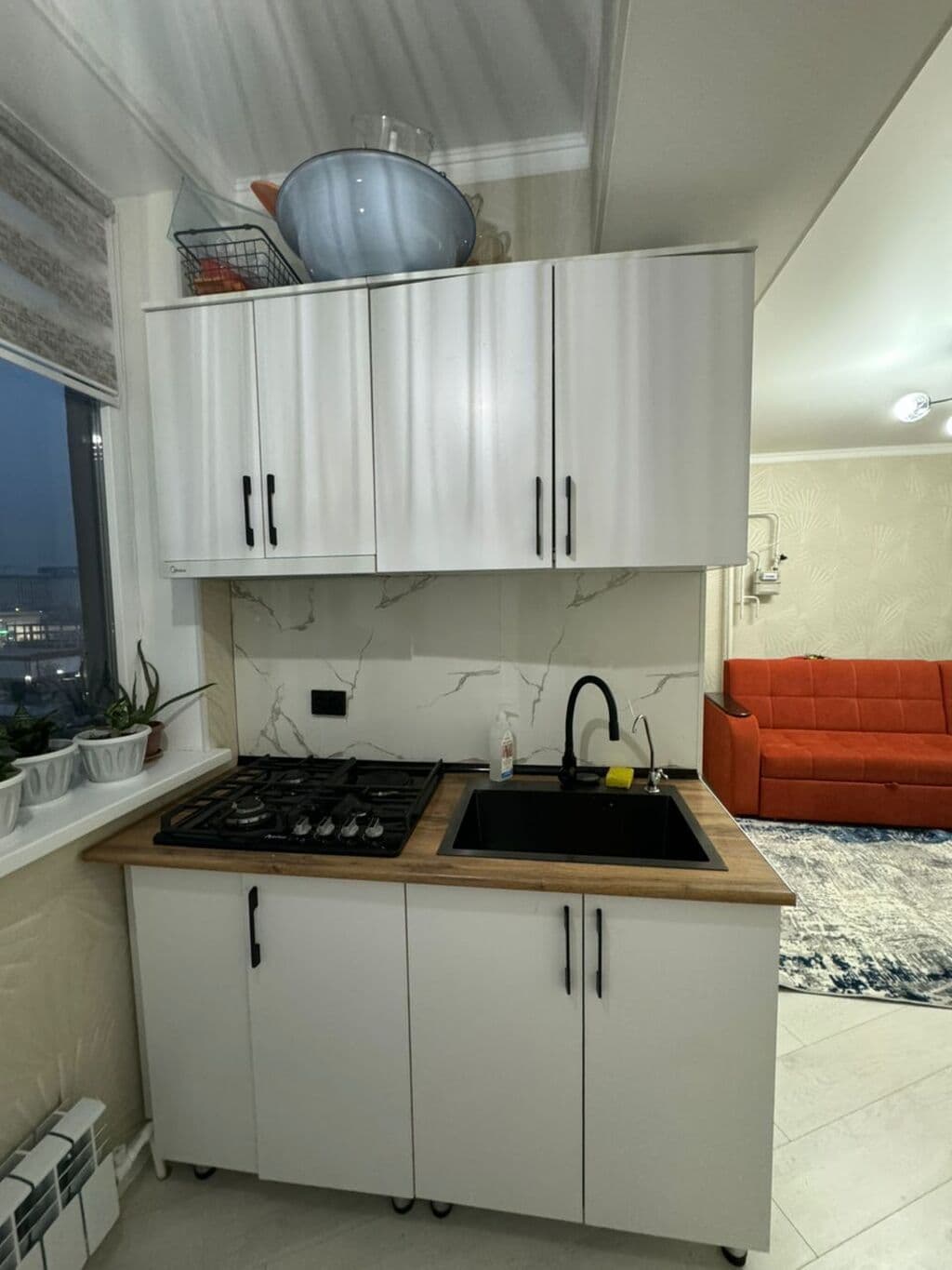 Элитка, 1 ком, 53 м2, этаж 8/10, ж/к Нуртилек Курулуш, Сост: Евроремонт - фото 10