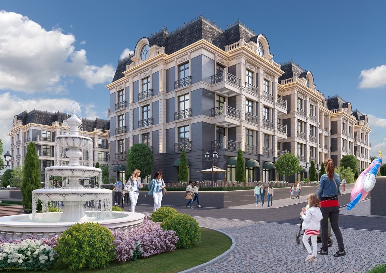 Продажа, Элитка, 3 ком, 102.03 м2, этаж 4/4, ж/к BRK Group, Сост: Строящийся ПСО - фото 1