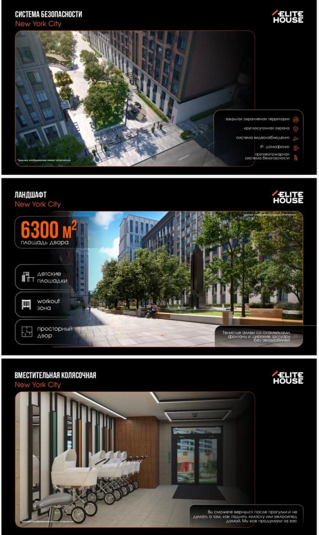 Продажа, Элитка, 2 ком, 51.32 м2, этаж 10/16, ж/к Нью-Йорк сити (New York city), Сост: Строящийся ПСО - фото 3
