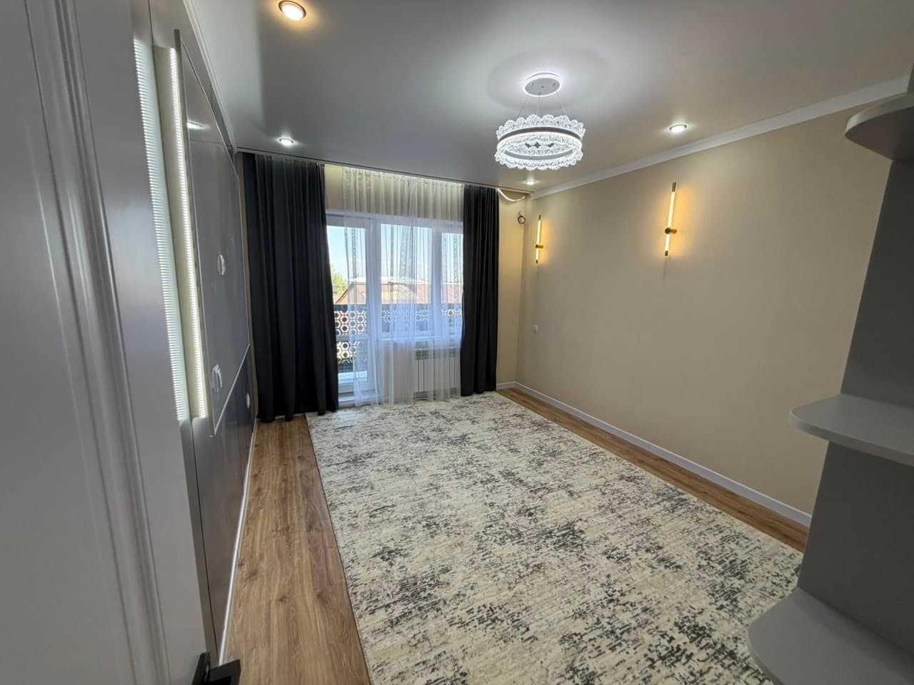 Элитка, 2 ком, 78 м2, этаж 2/9, ж/к Aalam City, Сост: Евроремонт - фото 4