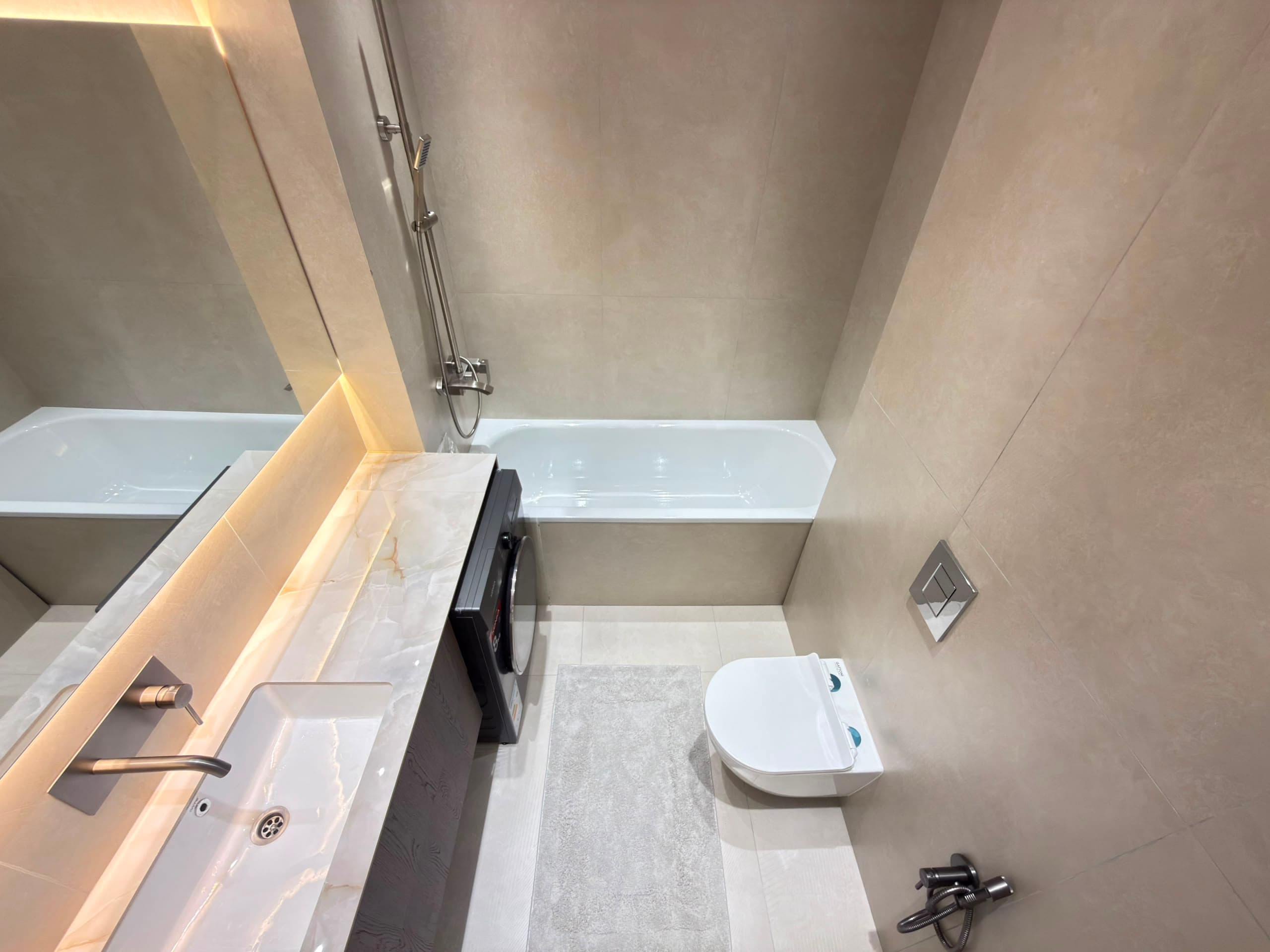 Элитка, 3 ком, 92 м2, этаж 4/8, ж/к ORTOSAY VILLAGE, Сост: Евроремонт - фото 11