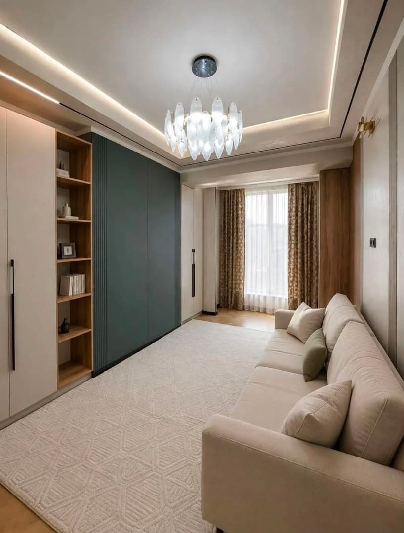 Элитка, 3 ком, 85 м2, этаж 7/16, ж/к Aalam City, Сост: Евроремонт - фото 4