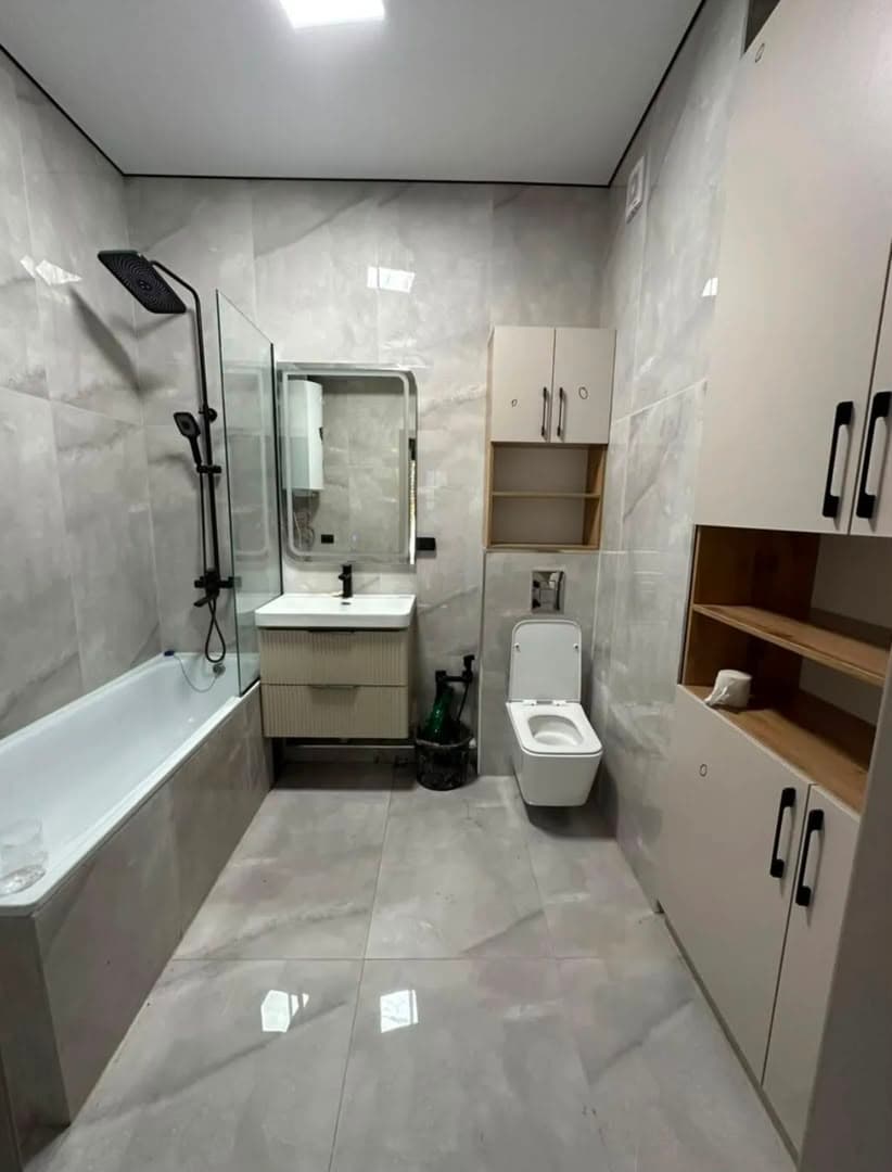 Элитка, 3 ком, 85 м2, этаж 7/16, ж/к Aalam City, Сост: Евроремонт - фото 5