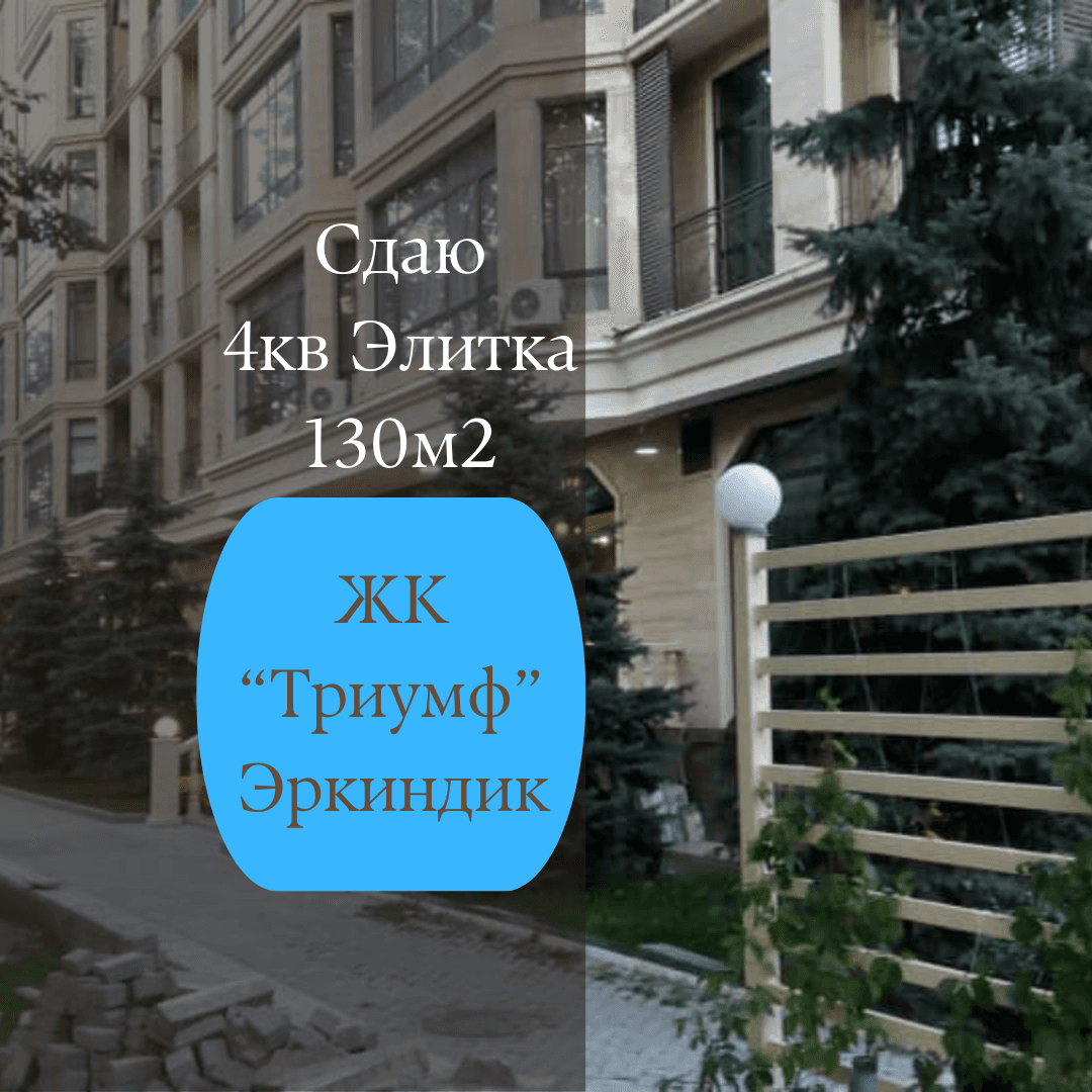 Элитка, 4 ком, 130 м2, этаж 2/10, ж/к Триумф, Сост: Евроремонт - фото 1
