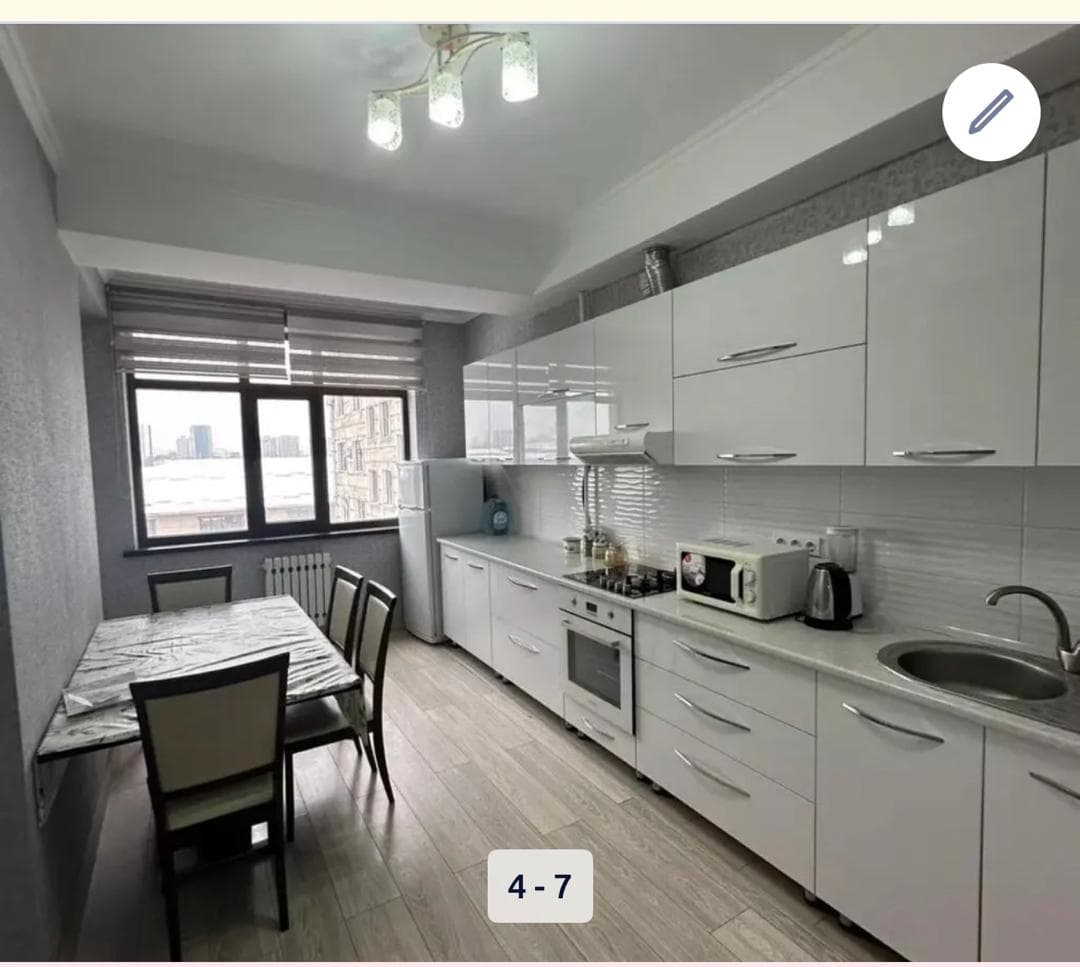 Элитка, 2 ком, 80 м2, этаж 7/9, ж/к Тихий Центр, Сост: Евроремонт - фото 1