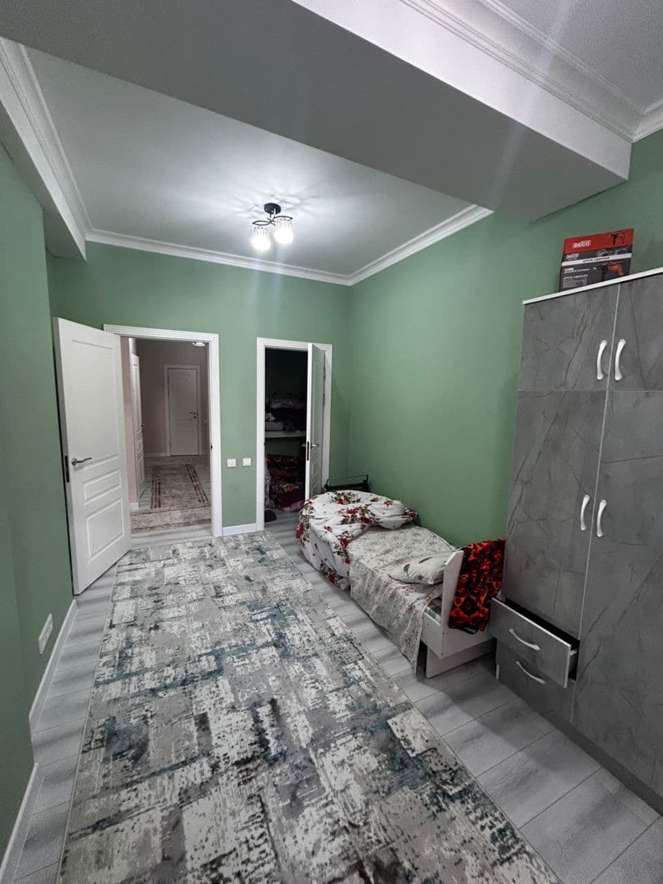 Элитка, 3 ком, 90 м2, этаж 4/10, ж/к Асанбай Ордо (ЖК Флоренция), Сост: Евроремонт - фото 4