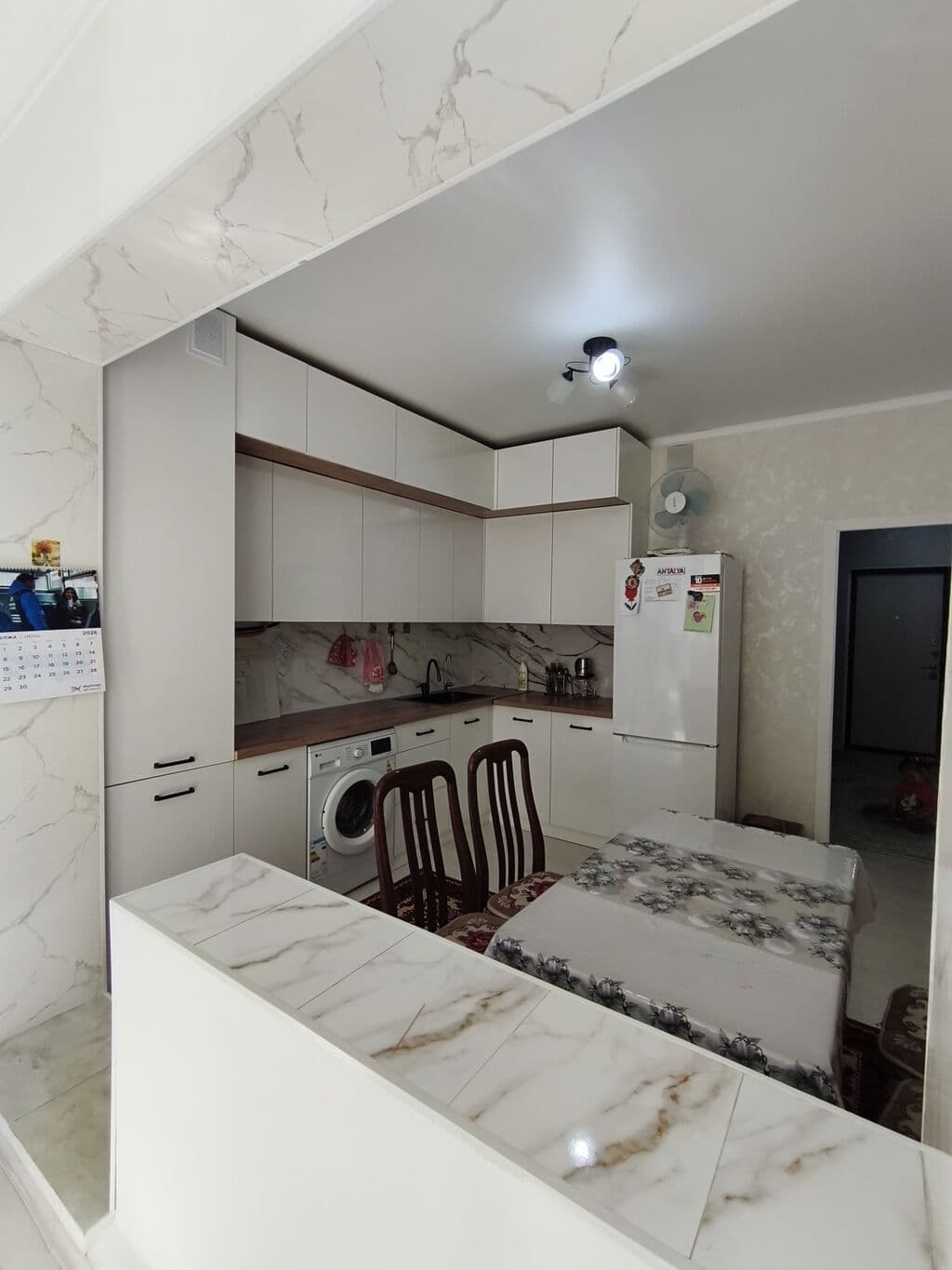 Элитка, 1 ком, 54 м2, этаж 2/8, ж/к Aalam City, Сост: Евроремонт - фото 7