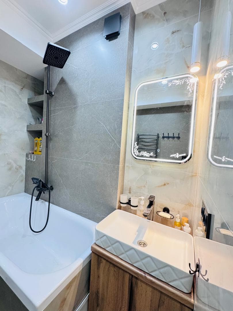 Элитка, 3 ком, 85 м2, этаж 2/15, ж/к СК Шерой, Сост: Евроремонт - фото 12