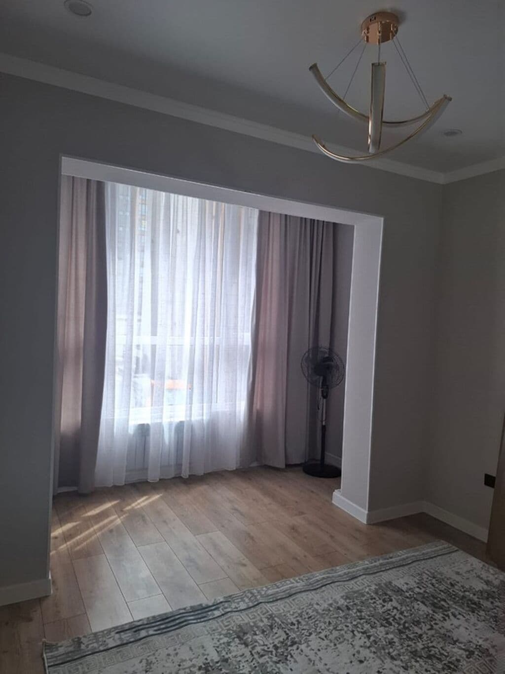 Элитка, 54 м2, этаж 2/9, ж/к Aalam City, Сост: Евроремонт - фото 1