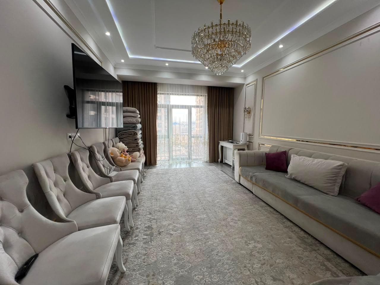 Элитка, 2 ком, 66 м2, этаж 4/13, ж/к Ихлас Резиденс (IHLAS RESIDENSE), Сост: Евроремонт - фото 9