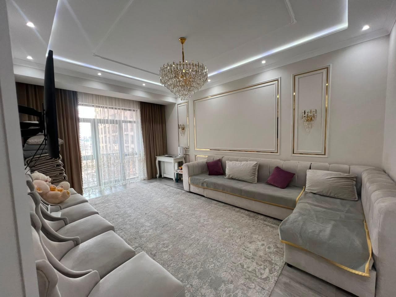 Элитка, 2 ком, 66 м2, этаж 4/13, ж/к Ихлас Резиденс (IHLAS RESIDENSE), Сост: Евроремонт - фото 10