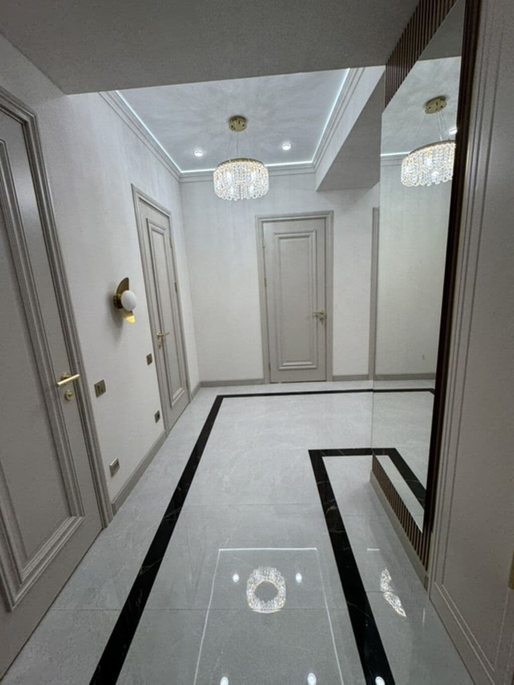 Элитка, 3 ком, 80 м2, этаж 9/13, ж/к Нью-Йорк сити (New York city), Сост: Евроремонт - фото 9
