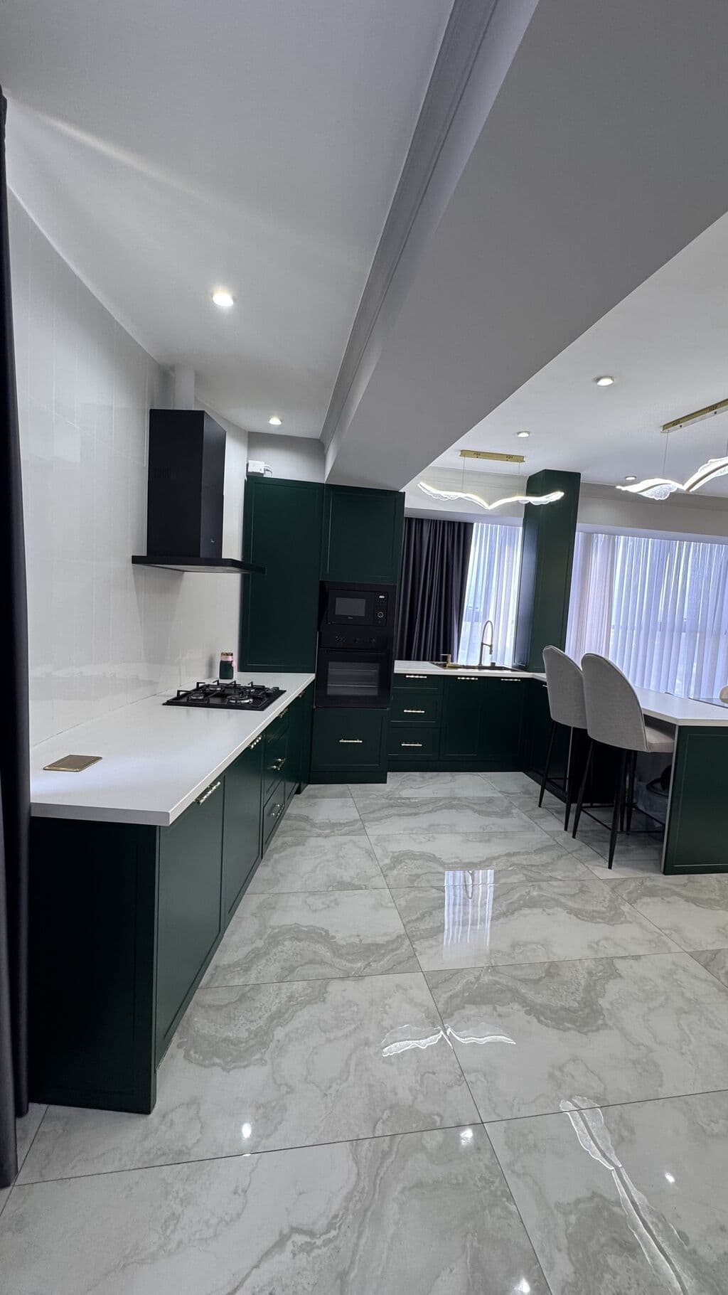 Элитка, 3 ком, 100 м2, этаж 15/16, ж/к СК Шерой, Сост: Евроремонт - фото 2
