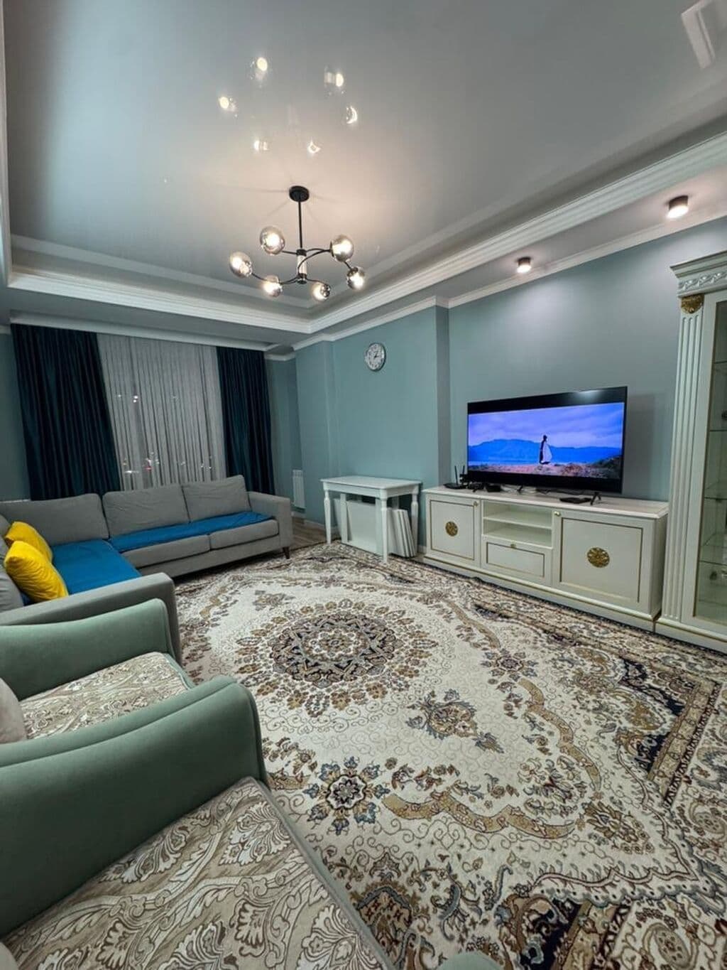 Элитка, 3 ком, 110 м2, этаж 7/12, Сост: Евроремонт - фото 1