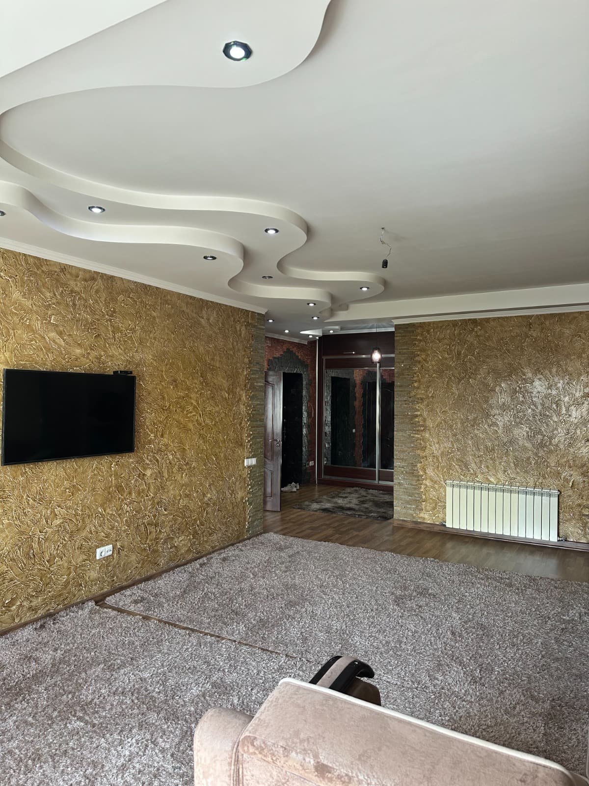 Аренда, Элитка, 3 ком, 104 м2, этаж 9/10, ж/к Асанбай, Сост: Евроремонт - фото 4