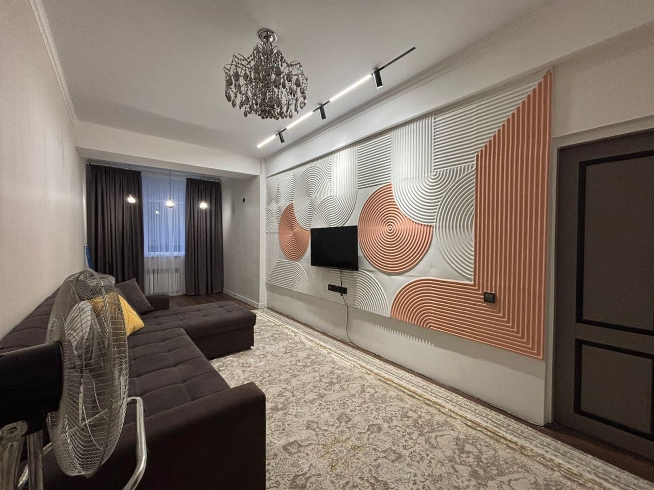 Элитка, 1 ком, 50 м2, этаж 3/16, ж/к Aalam City, Сост: Евроремонт - фото 1