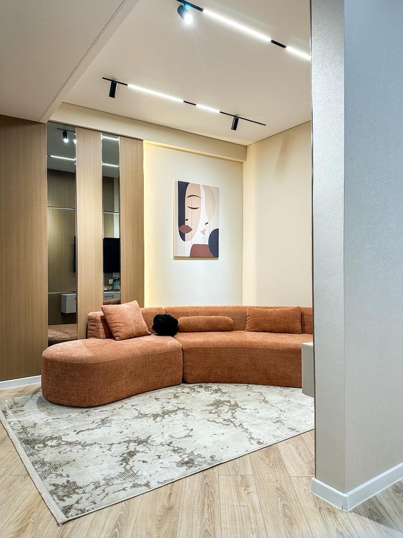 Элитка, 2 ком, 53 м2, этаж 6/9, ж/к Сейтек (Seytek), Сост: Евроремонт - фото 1