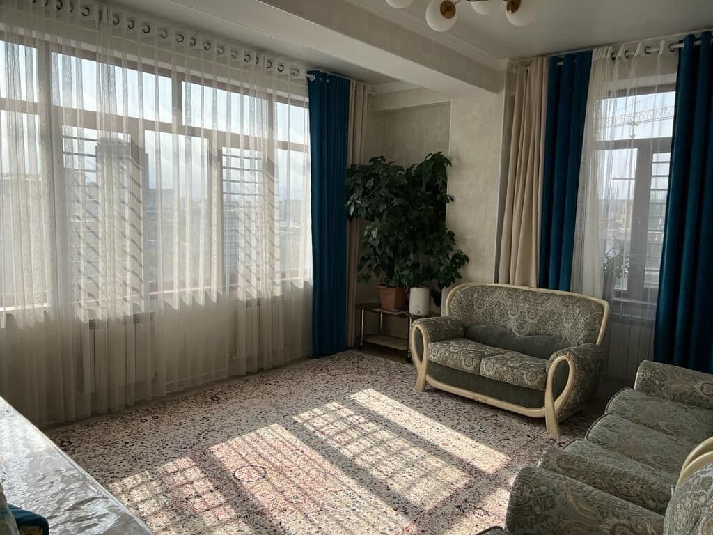Элитка, 3 ком, 69 м2, этаж 10/12, ж/к Кожомкул + (Kojomkul+), Сост: Евроремонт - фото 1