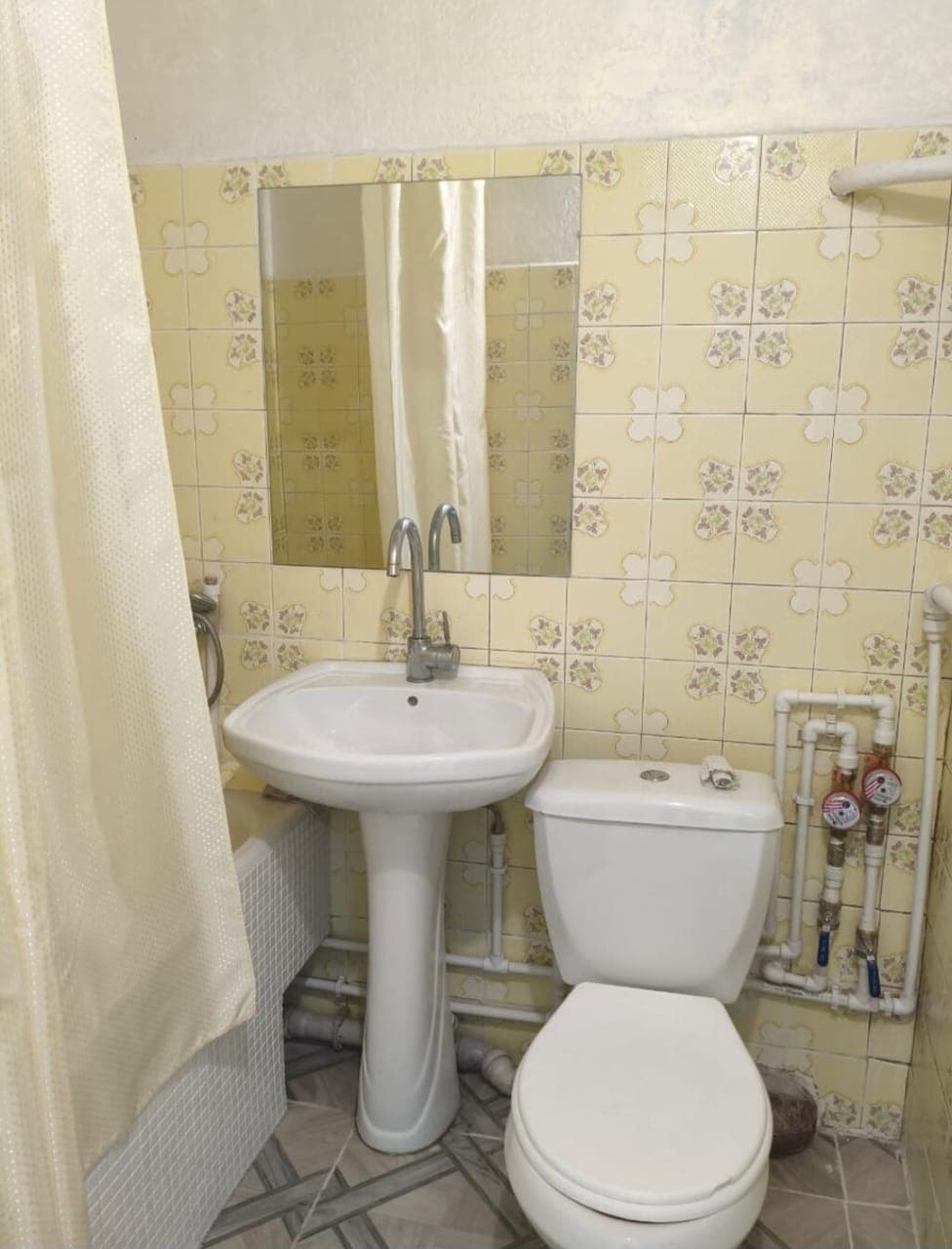 1 ком, 105 серия, 34 м2, этаж 3/3, Сост: Среднее - фото 7