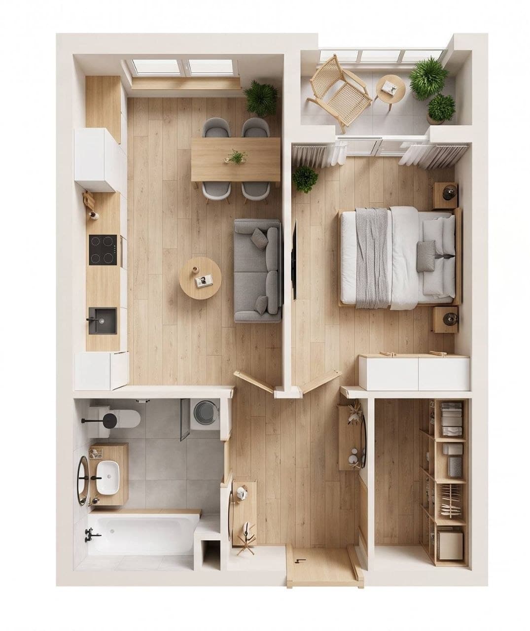 Элитка, 1 ком, 54 м2, этаж 6/16, Сост: Строящийся ПСО - фото 2