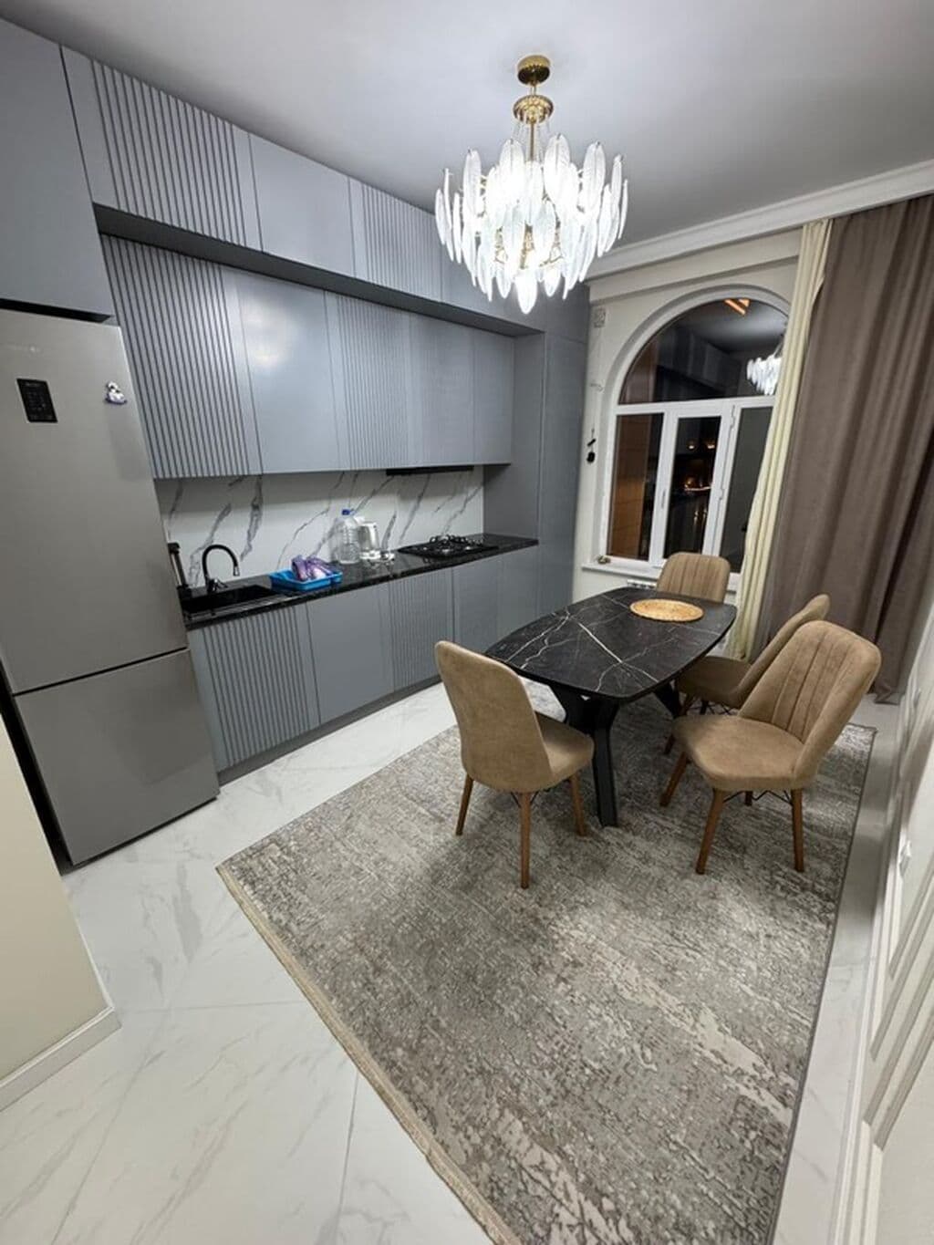 Элитка, 2 ком, 74 м2, этаж 9/10, ж/к Асанбай Ордо (ЖК Флоренция), Сост: Евроремонт - фото 7
